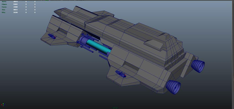 Illustration for article titled How Syfy's Dark Matter Created the Ultimate Police Ship
